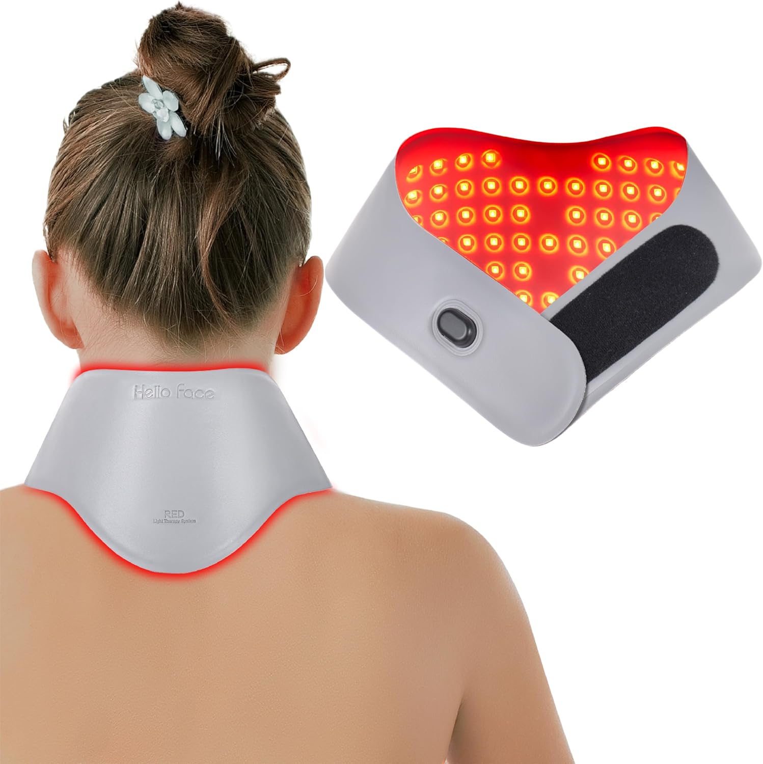YTH SKN Hello Face L1 Red & Infrared Neck Therapy Pad