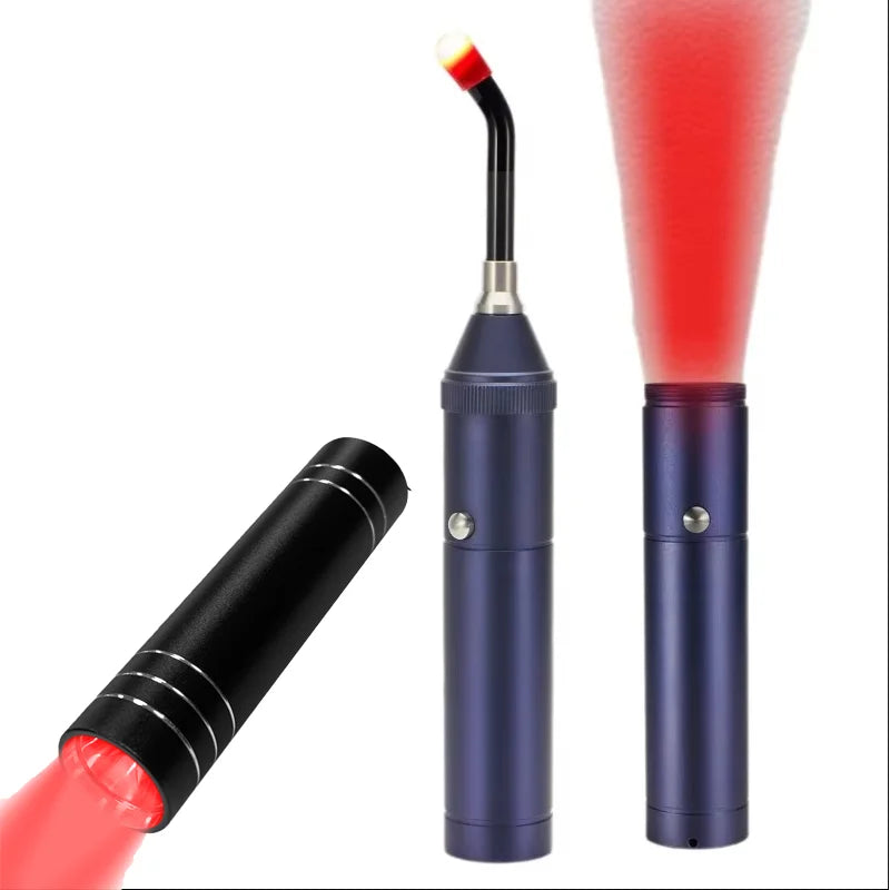 YTH SKN Red Light Therapy Electric Torch Wand