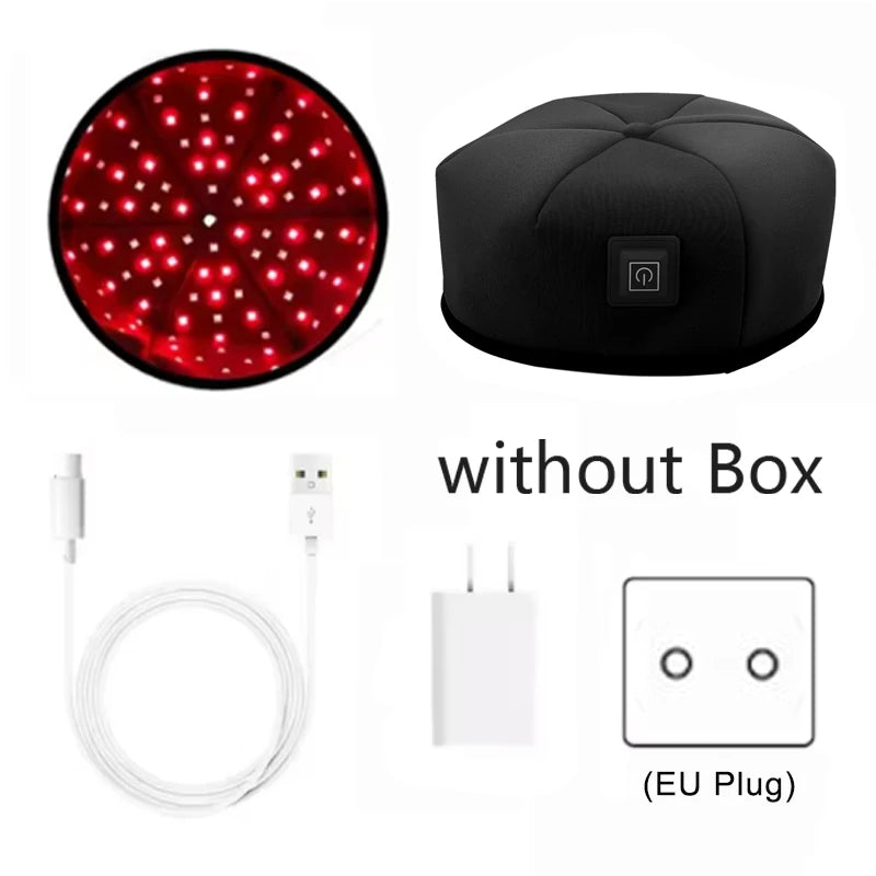 YTH SKN Red Light Therapy Hair Growth Cap – 660nm & 830nm LED Helmet