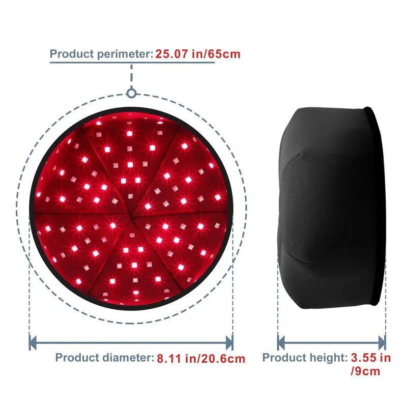 YTH SKN Red Light Therapy Hair Growth Cap – 660nm & 830nm LED Helmet