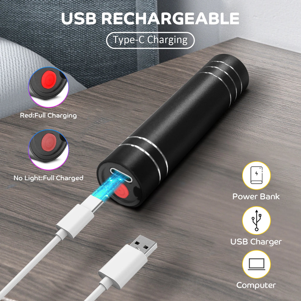 YTH SKN Red Light Therapy Electric Torch Wand