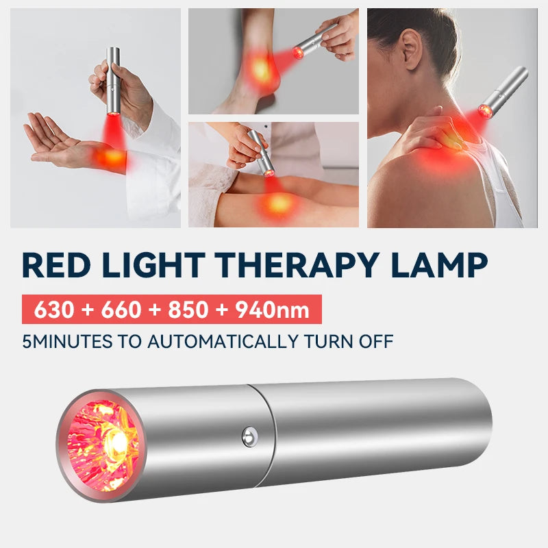 YTH SKN Red Light LED Infrared Therapy Pen – 4 Light Sources